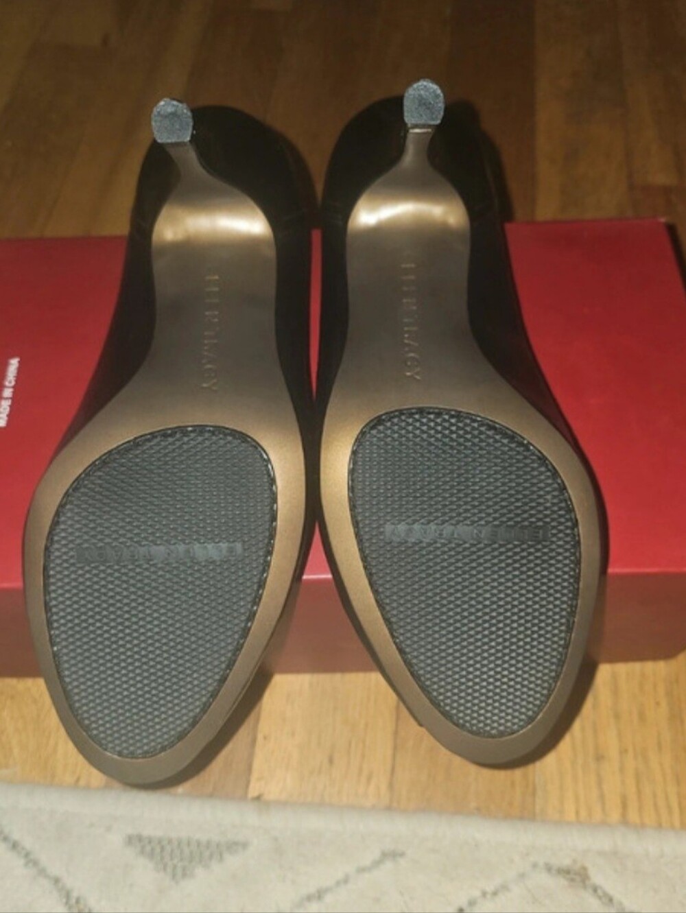 Ellen Tracy "Bertha" Peeptoe Pump - Picture 2 of 4